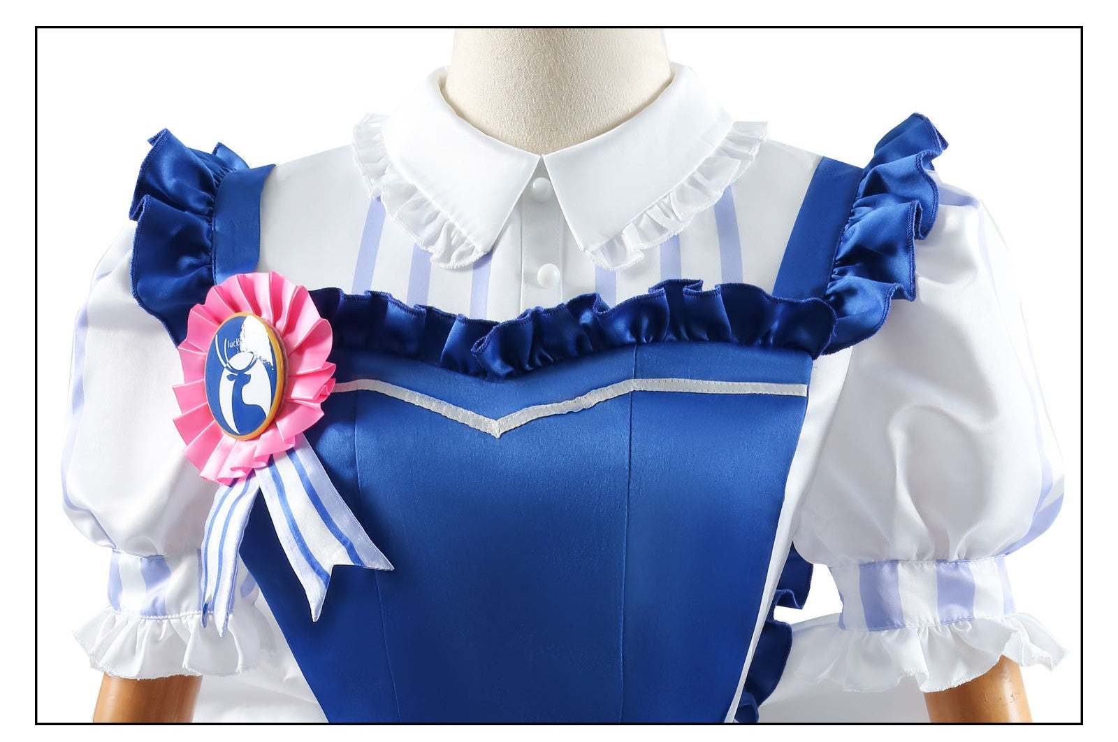 Game Genshin Impact Sigewinne X Luckin Coffee Cosplay Costumes