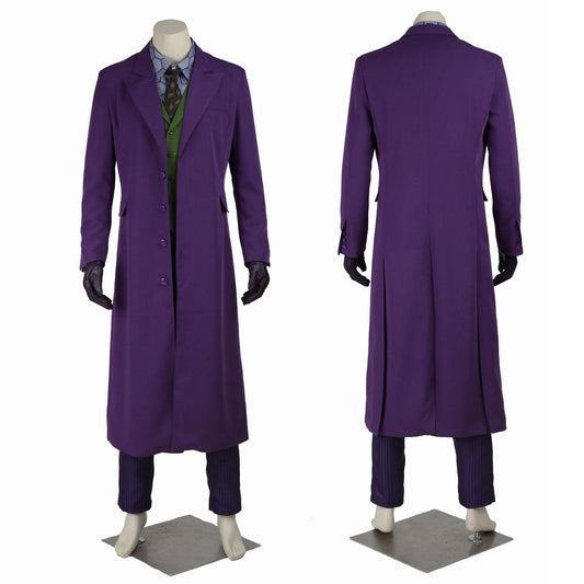 Batman The Dark Knight The Joker Male Fullset Cosplay Costumes