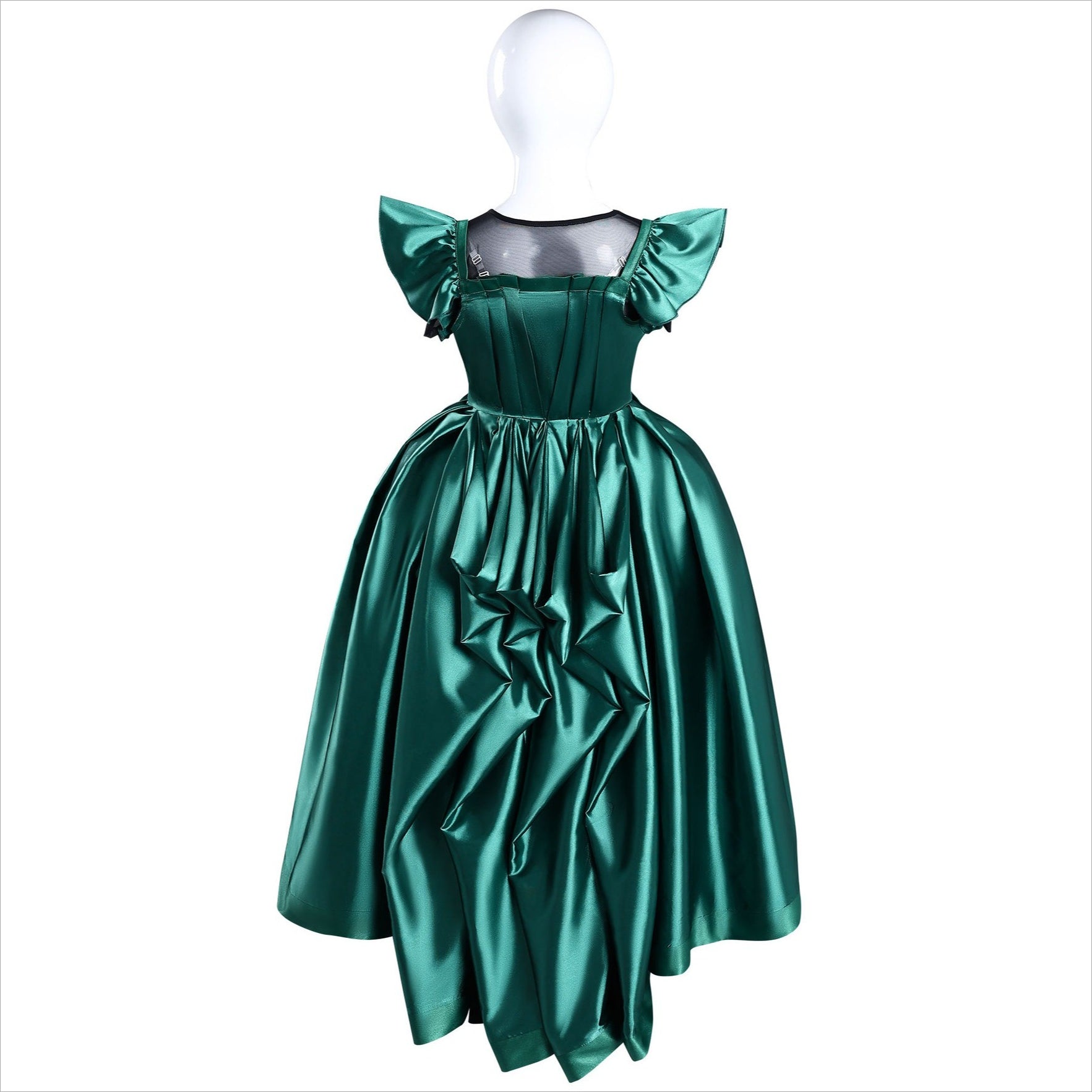 Wednesday 2 Addams Agnes Nevermore Academy Dance Dress Adult Kids Costumes