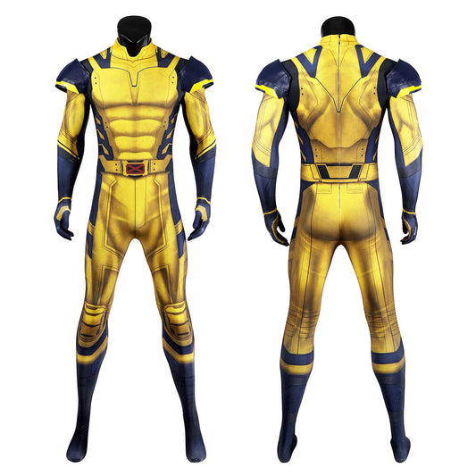 X-men Deadpool 3 Wolverine James Logan Howlett Male Jumpsuit Cosplay Costumes