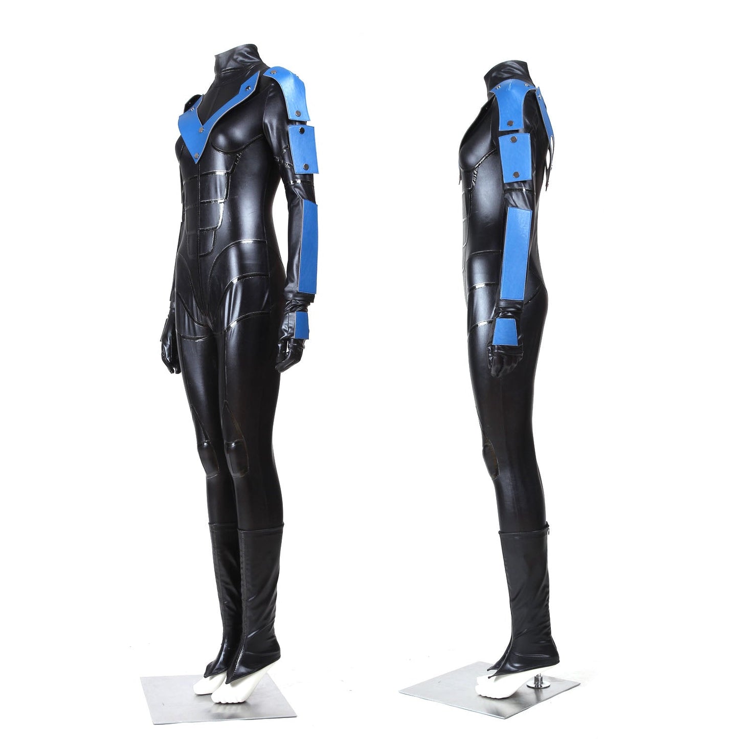 Batman Arkham City Nightwing Richard John Female Cosplay Costumes