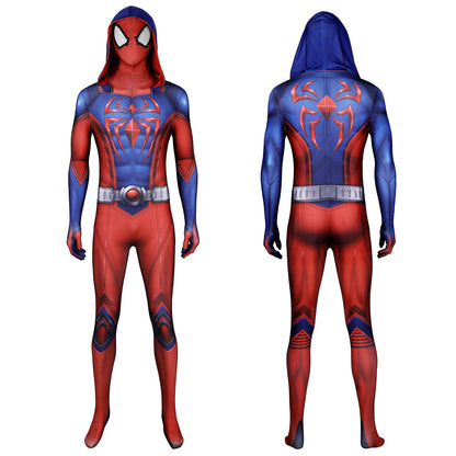 Spider-Man 2 Peter Parker Scarlet III Suit Male Jumpsuit Cosplay Costumes