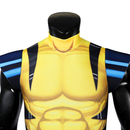 X-Men '97 Wolverine James Howlett Sleeveless Jumpsuit Cosplay Costumes