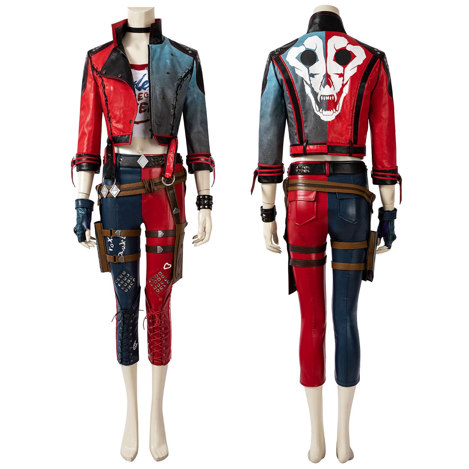The Suicide Squad Kill the Justice League Harley Quinn Cosplay Costumes