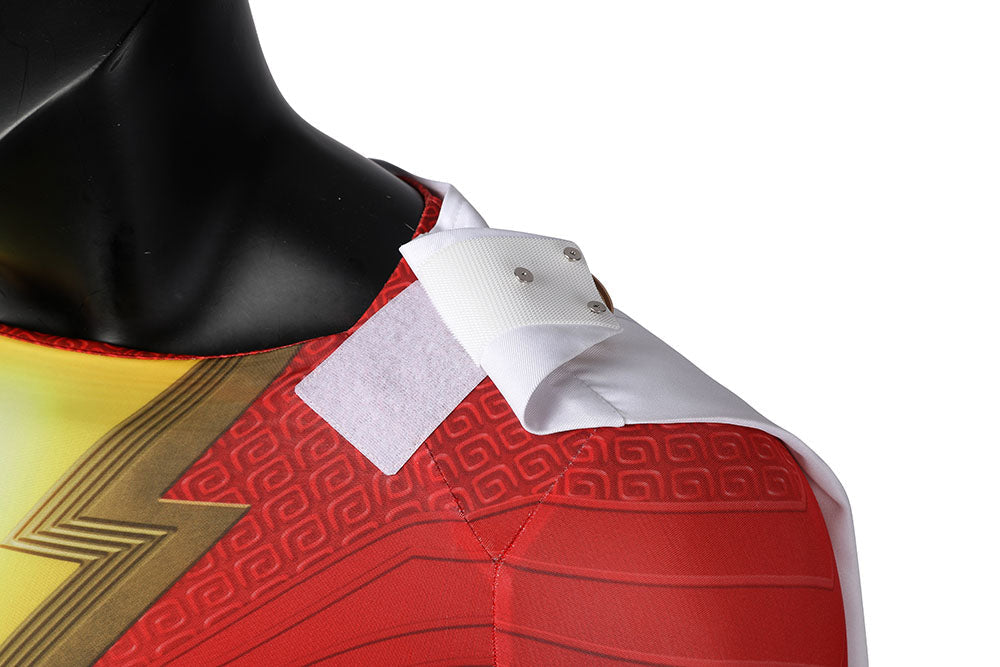 Shazam! Fury of the Gods Billy Batson Male Jumpsuit Cosplay Costumes