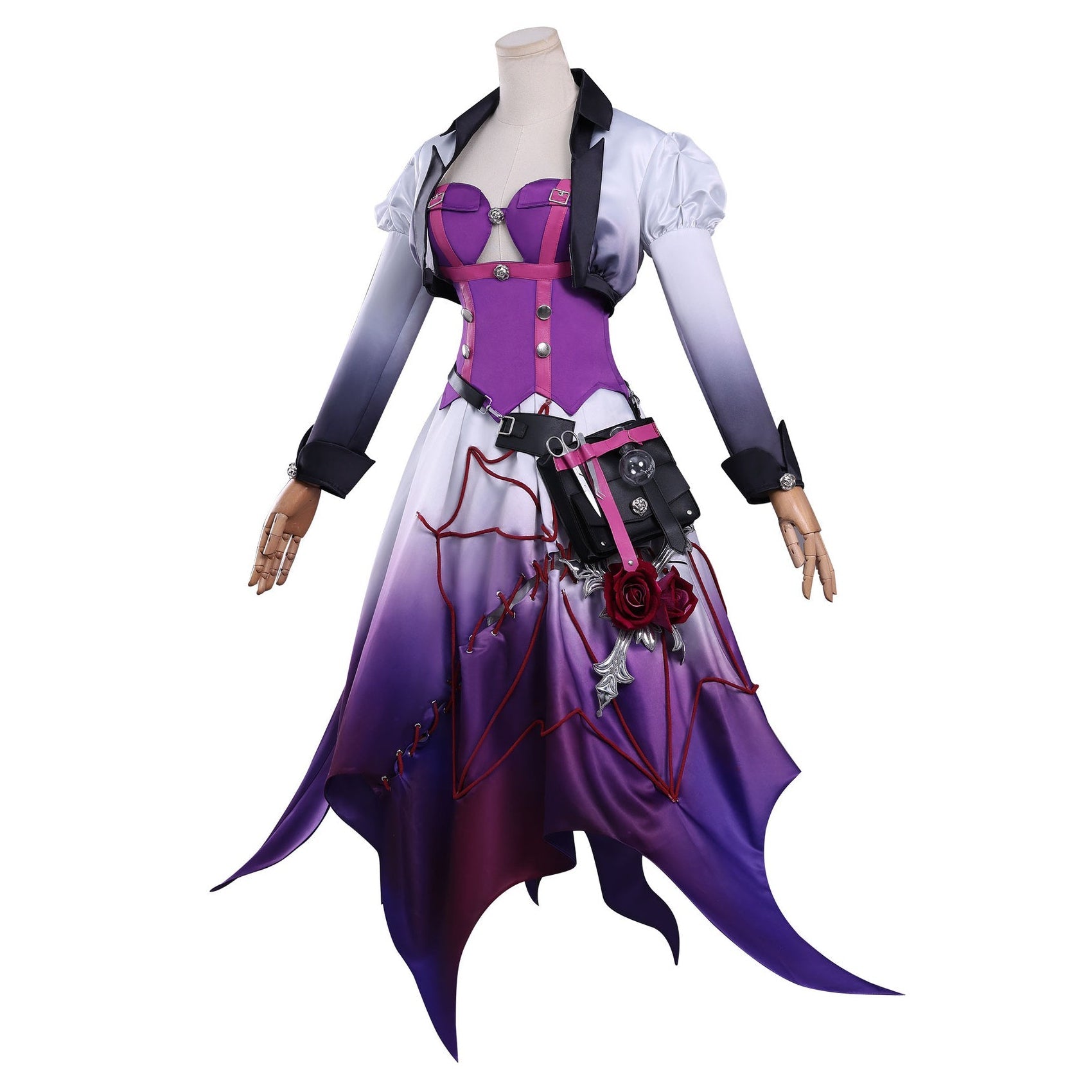 Game Identity V Silver Antimony Doctor Emily Dyer Cosplay Costumes
