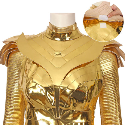 Wonder Woman Diana Prince Golden Eagle Armor Female Cosplay Costumes