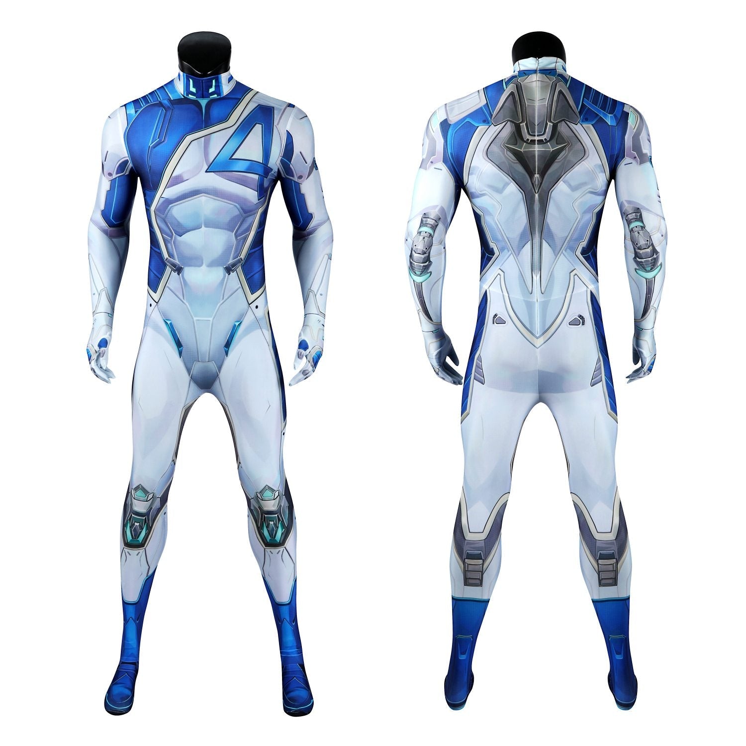 Marvel Rivals Fantastic Four First Steps Mister Fantastic Male Jumpsuit Costumes