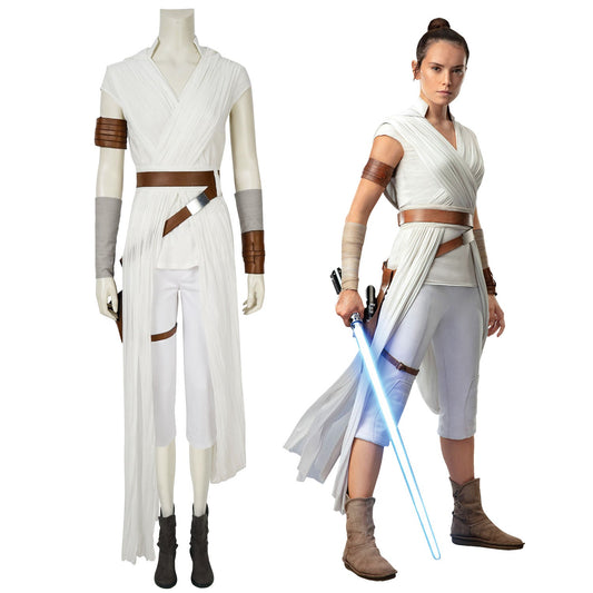 Star Wars 9 The Rise of Skywalker Rey Female Cosplay Costumes