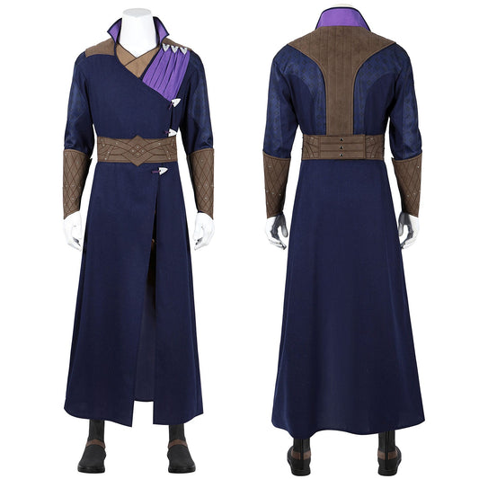 Baldur's Gate 3 Gale Dekarios Navy Blue Male Cosplay Costumes