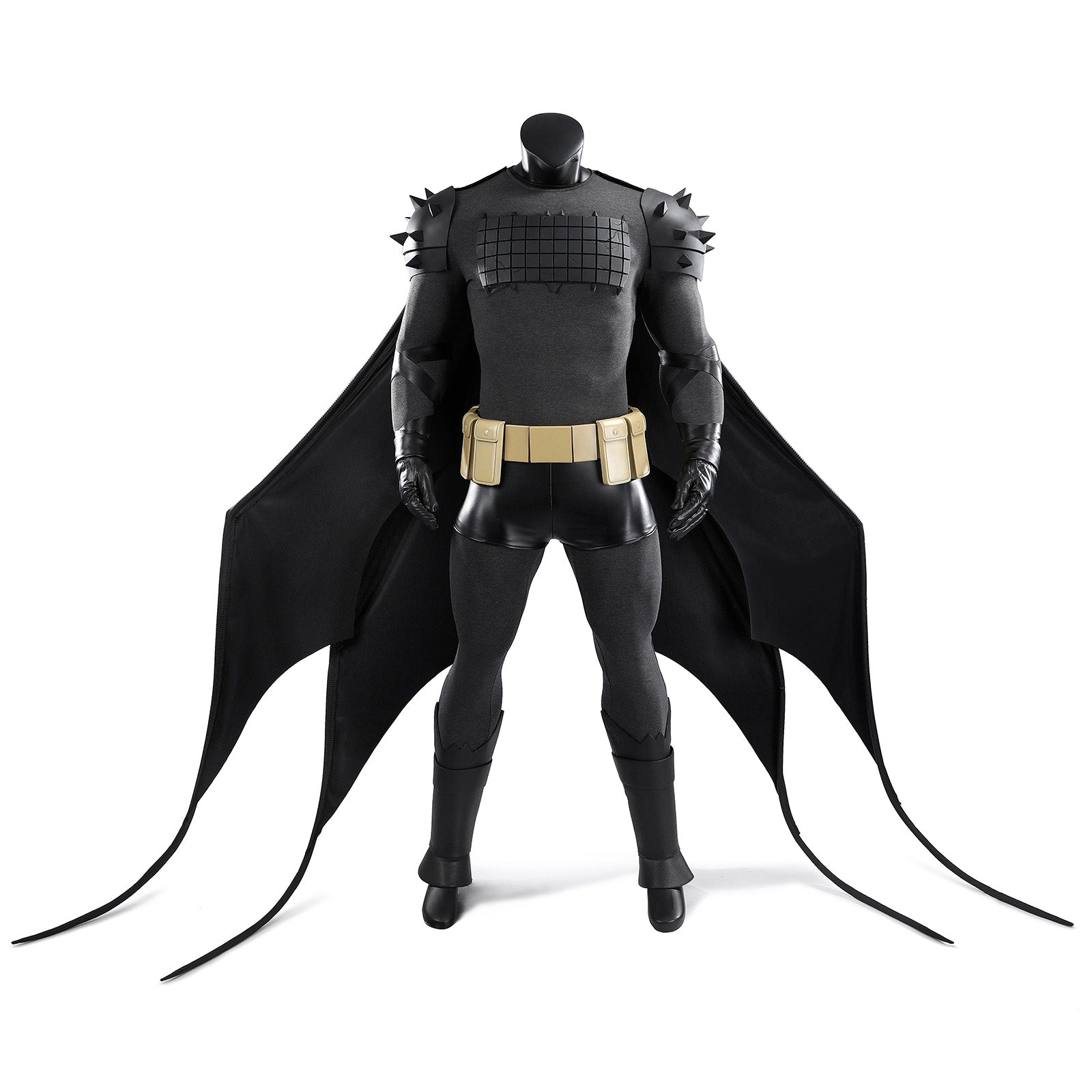 Absolute Batman Bruce Wayne Jumpsuit Full Set Cosplay Costumes