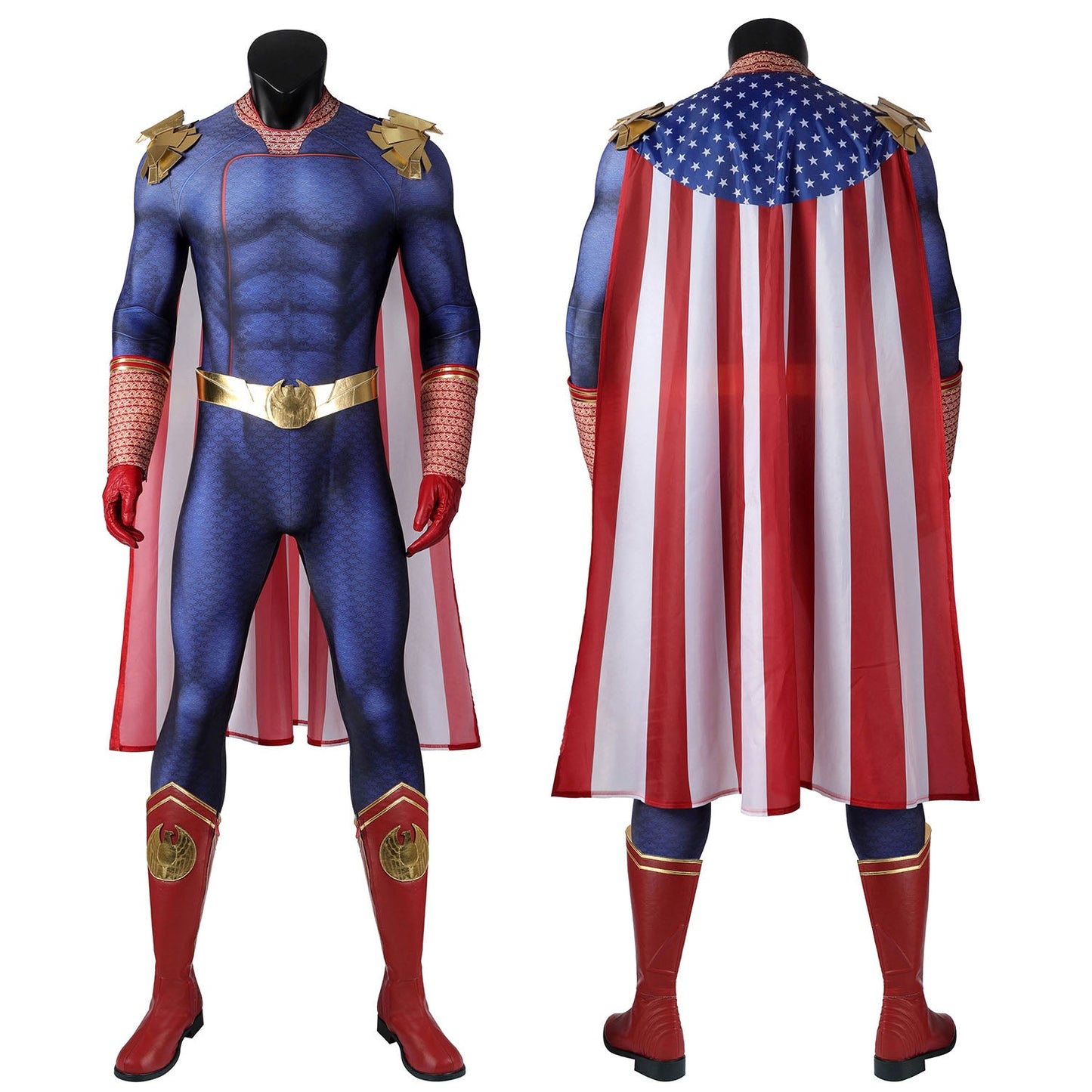 The Boys Season 3 The Homelander Jumpsuit Male Cosplay Costumes