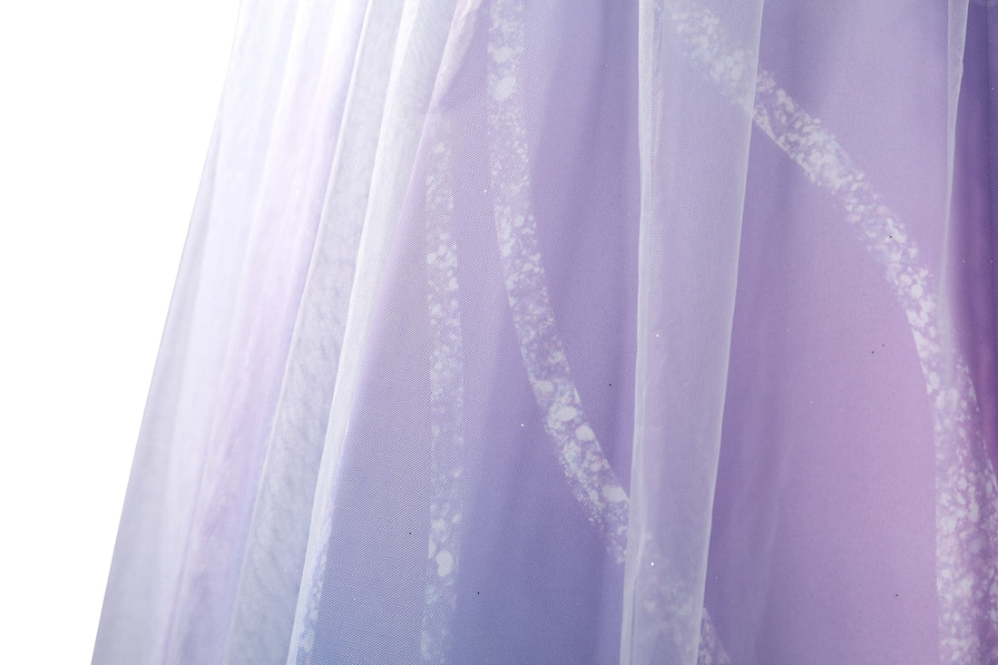 Wicked: For Good Part Two Galinda Dress with Crown Cosplay Costumes