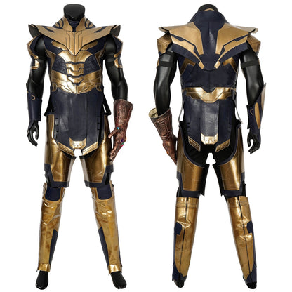 Avengers 4 Endgame Thanos Male Leather Cosplay Costumes