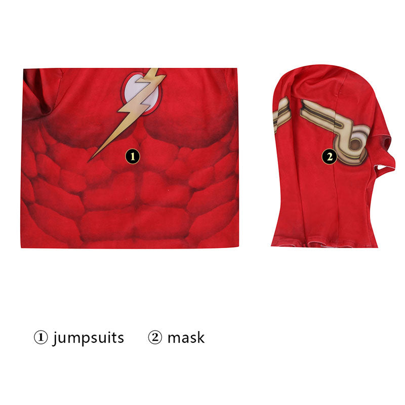 The Flash season 8 Jason Garrick Children Jumpsuit Cosplay Costumes