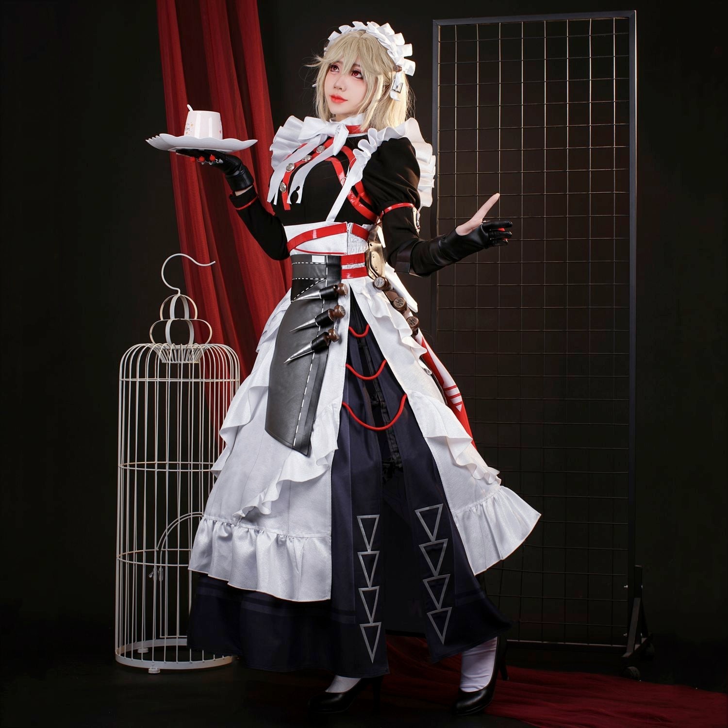 Zenless Zone Zero Alexandrina Sebastiane Rina Maid Cosplay Costumes