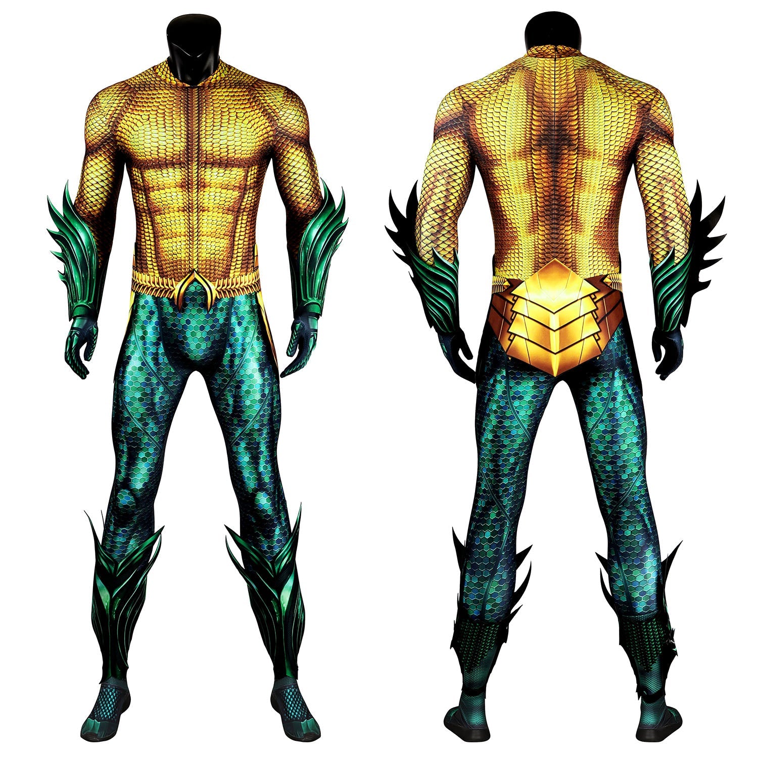 Aquaman 2 The Lost Kingdom Arthur Curry Male Jumpsuit Cosplay Costumes