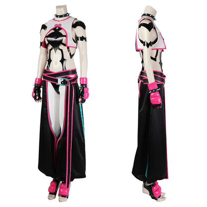 Street Fighter 6 Juri Female Outfit Cosplay Costumes