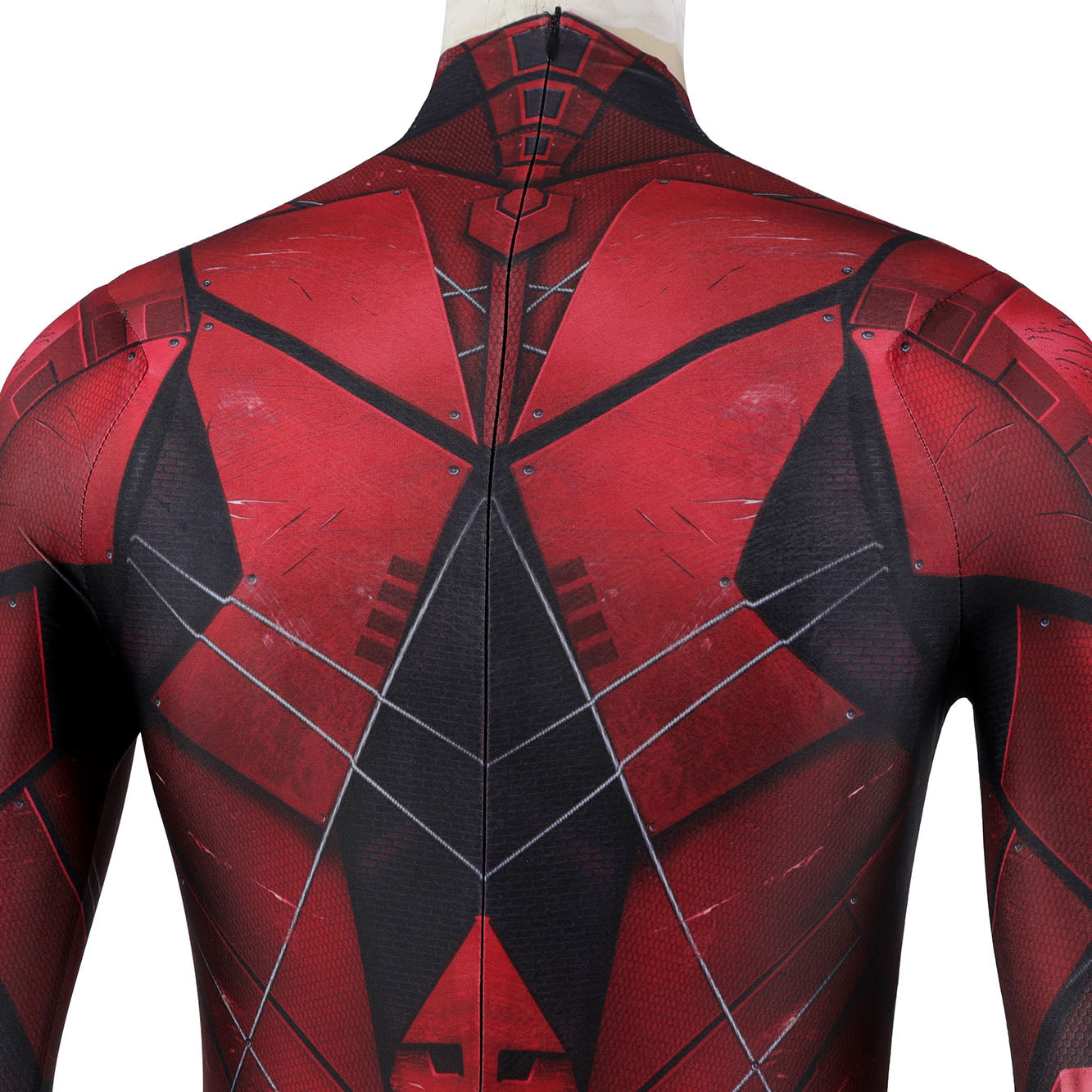 Justice League Barry Allen The Flash Male Jumpsuit with Mask Cosplay Costumes