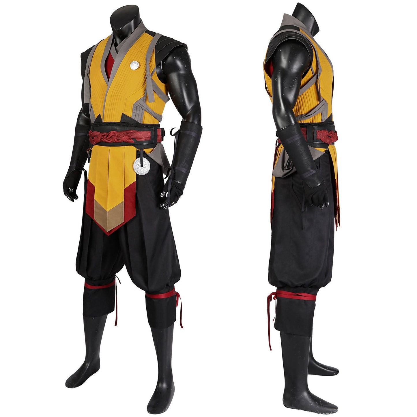 Mortal Kombat 1 Scorpion Top Level Male Cosplay Costumes