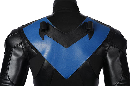 Batman Gotham Knight Nightwing Battle Outfit Male Cosplay Costumes