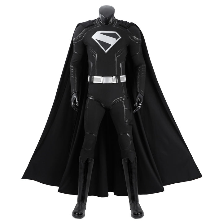 Superman Legacy Clark Kent Black Suit Top Cosplay Costumes