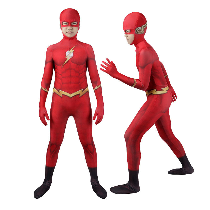 The Flash season 8 Jason Garrick Children Jumpsuit Cosplay Costumes