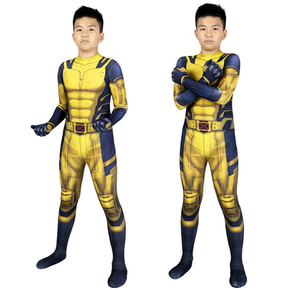 Deadpool 3 Wolverine Kids Jumpsuit Cosplay Costumes