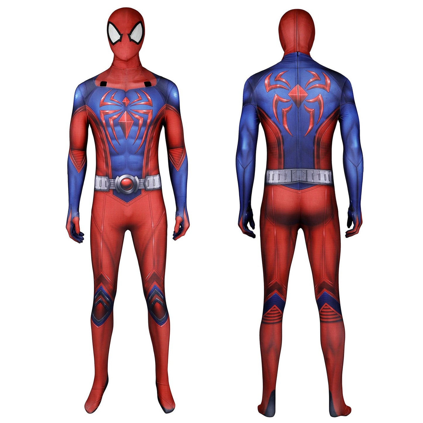 Spider-Man 2 Peter Parker Scarlet III Suit Male Jumpsuit Cosplay Costumes