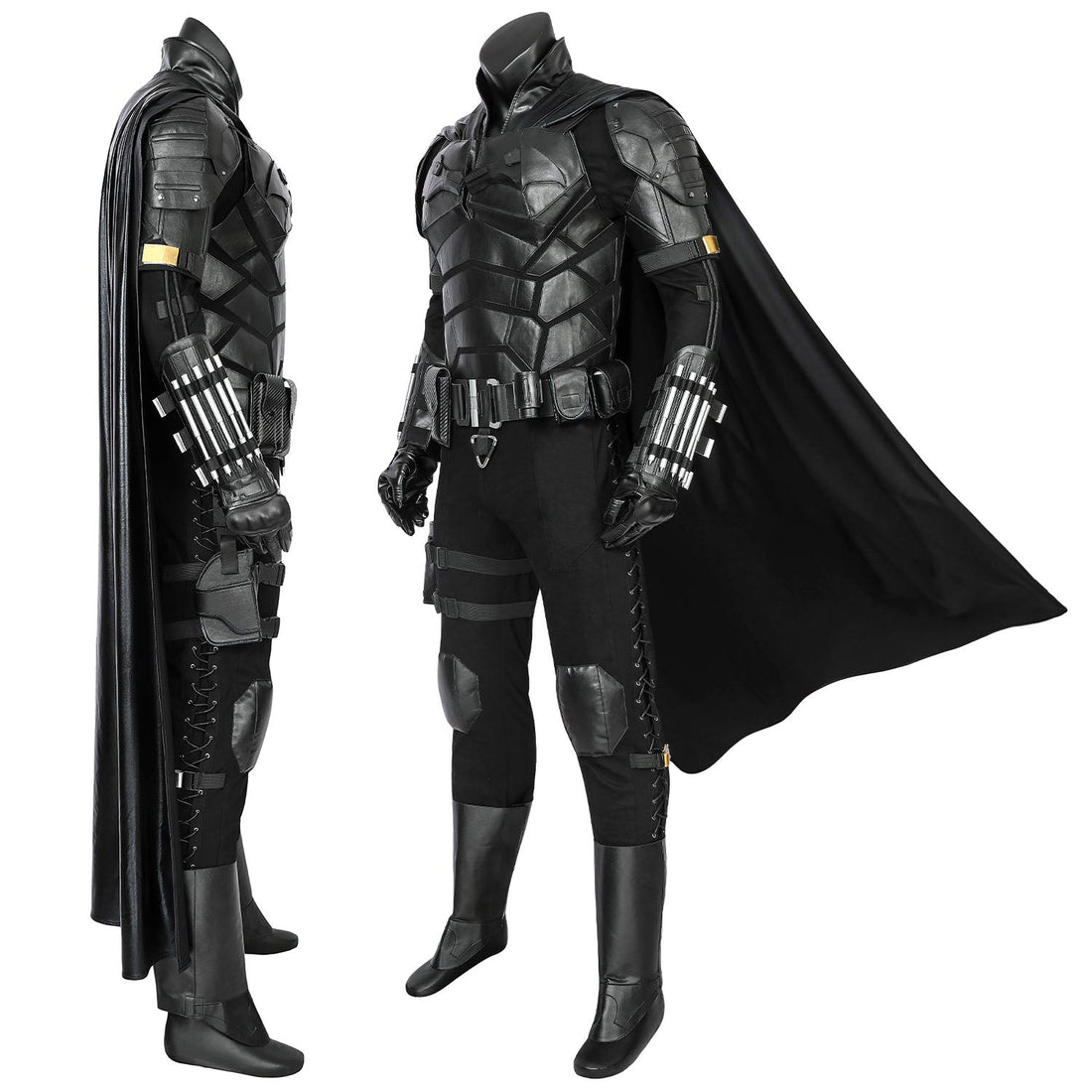 The Batman 2022 Movie Bruce Wayne Robert Pattinson Male Cosplay Costumes