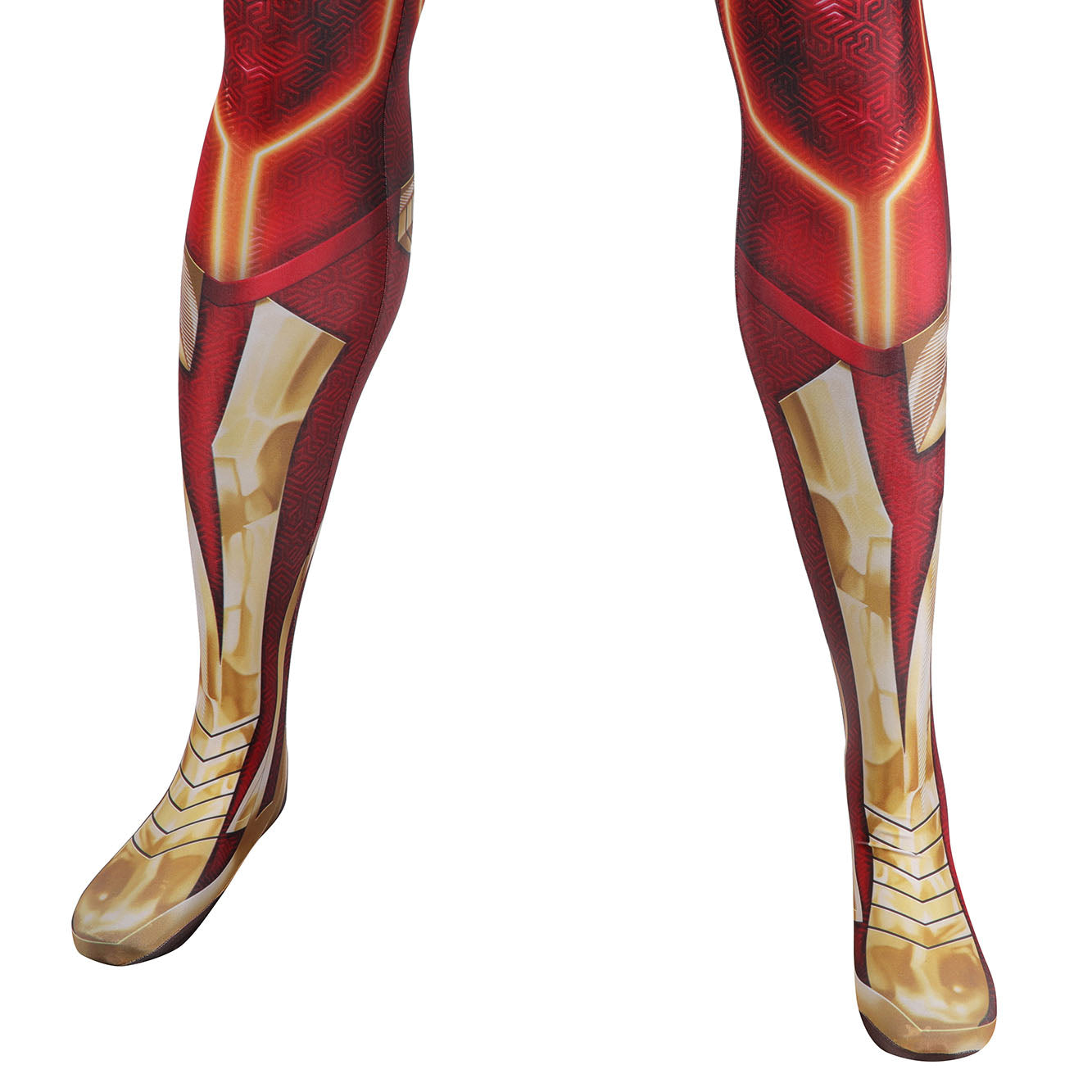 Flashpoint The Flash Barry Allen Male Jumpsuit with Mask Cosplay Costumes