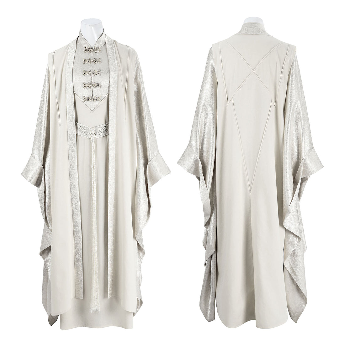 The Lord of The Rings The White Wizard Saruman Top Level Cosplay Costumes