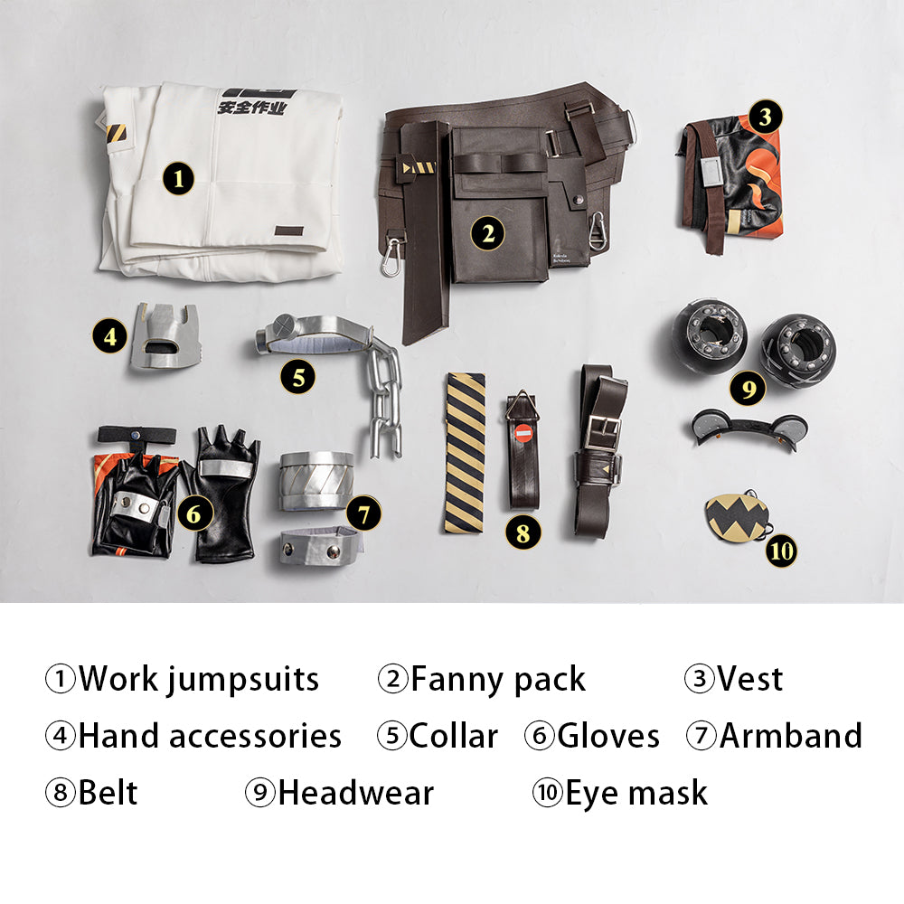 Game Zenless Zone Zero Koleda Belobog Top Cosplay Costumes