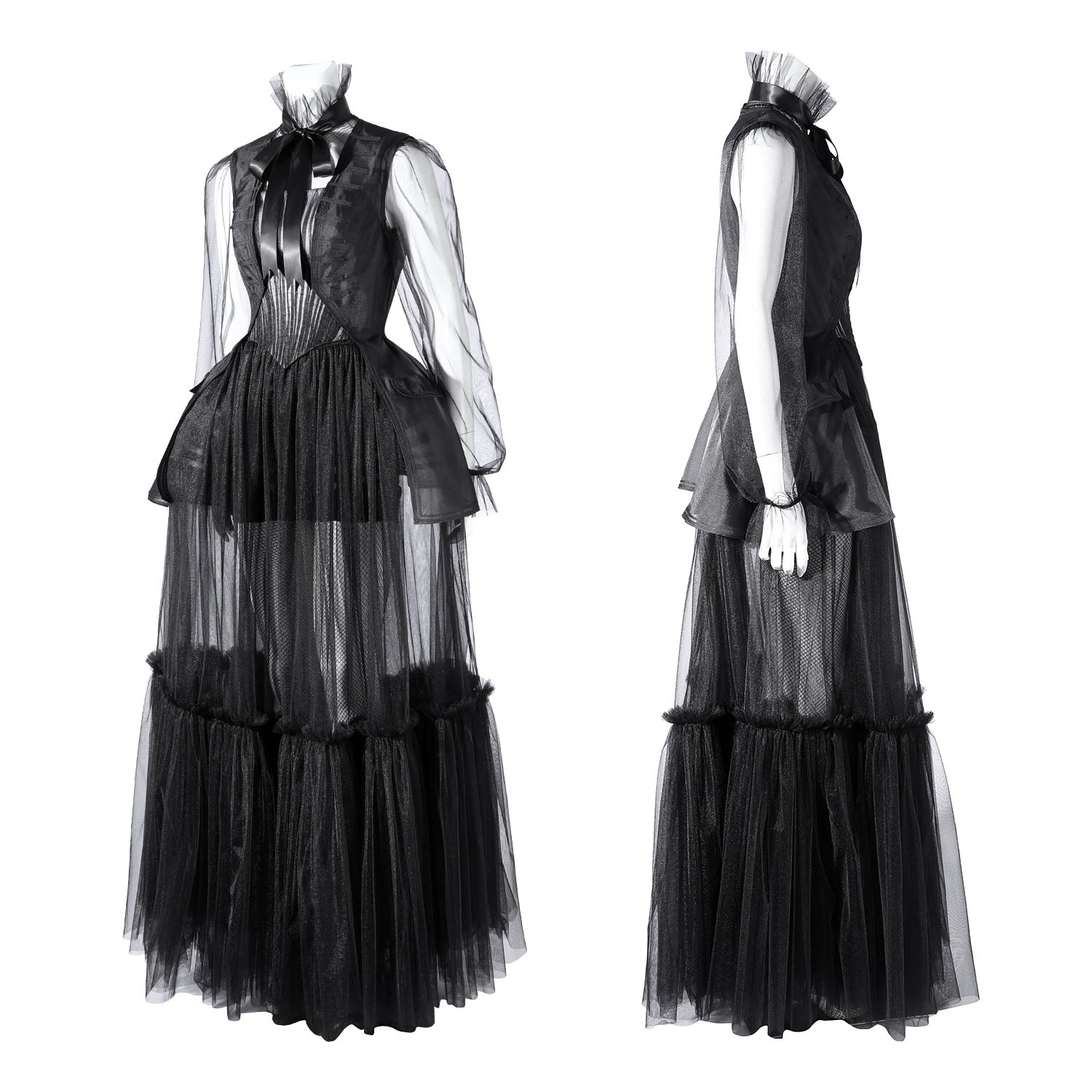 Pre-order Wednesday 2 The Addams Family Wednesday Addams Ball Gala Gown Costumes