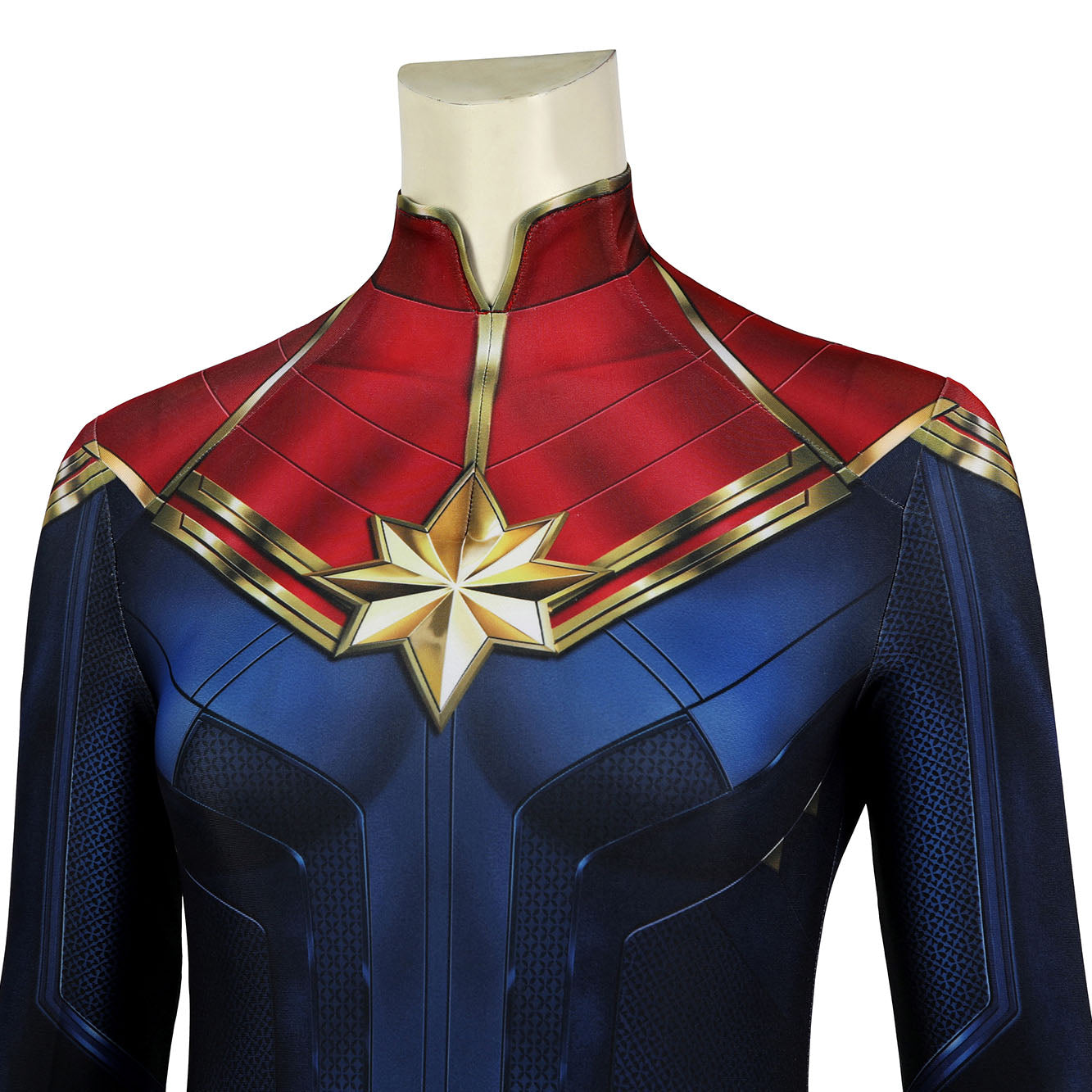 The Marvels Captain Marvel Carol Danvers Female Jumpsuit Cosplay Costumes