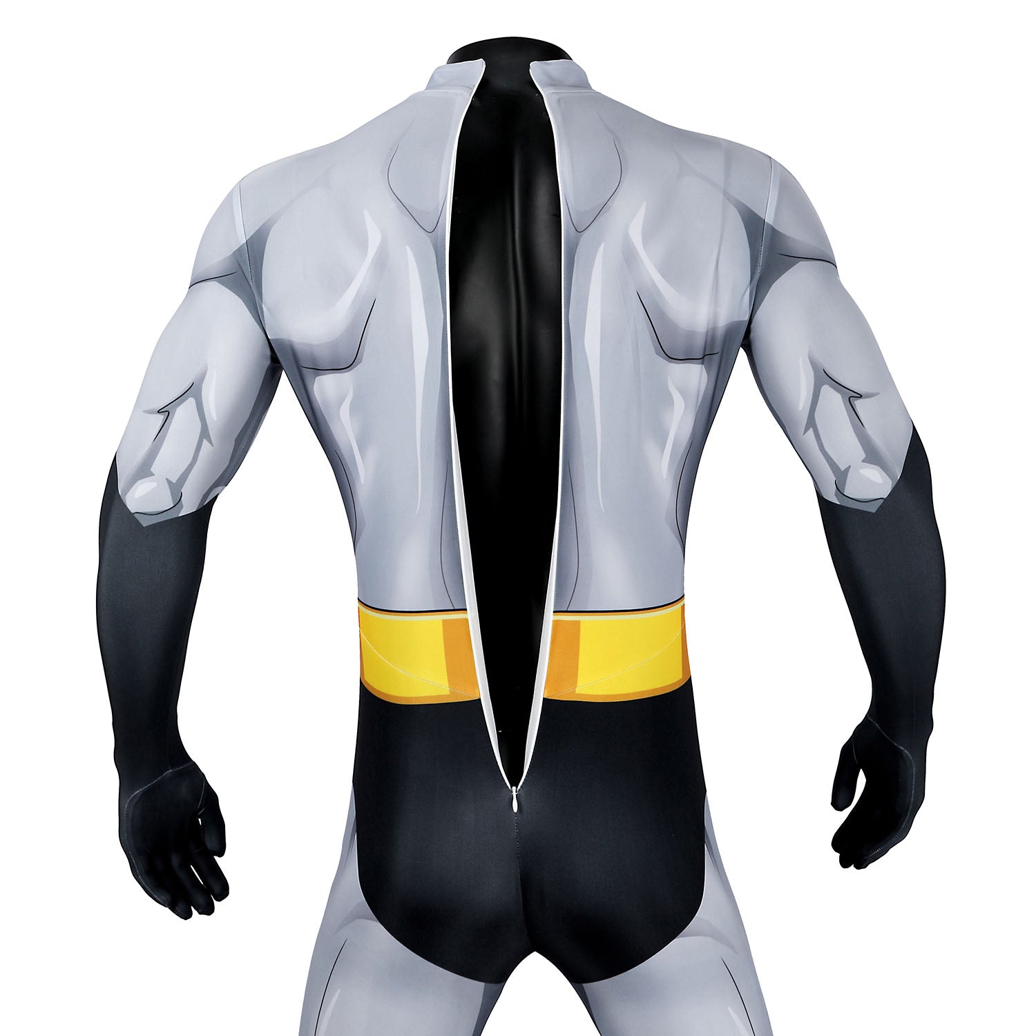 The Batman Bruce Wayne (TV Series) Male Jumpsuit Cosplay Costumes