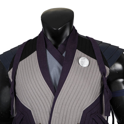 Mortal Kombat 1 Smoke Top Level Male Cosplay Costumes