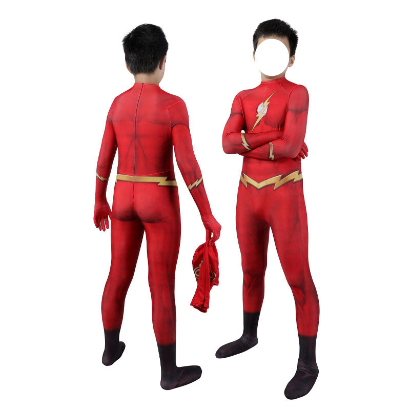 The Flash season 8 Jason Garrick Children Jumpsuit Cosplay Costumes