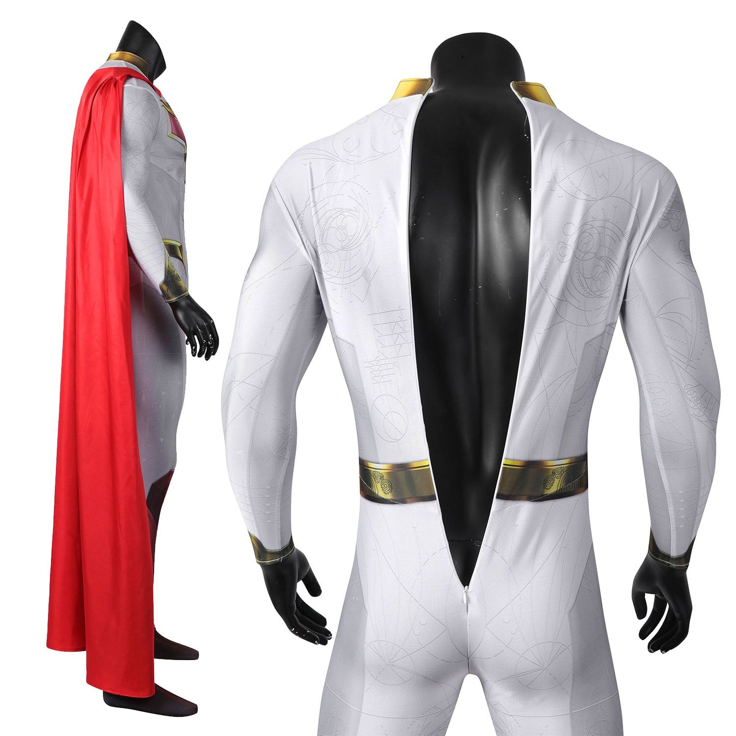 Jupiter's Legacy Sheldon Sampson the Utopian Male Jumpsuit Cosplay Costumes