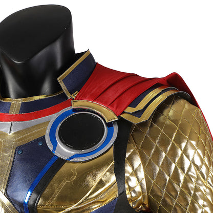 Thor 4 Love and Thunder Thor Male Gold Sleeve Cosplay Costumes