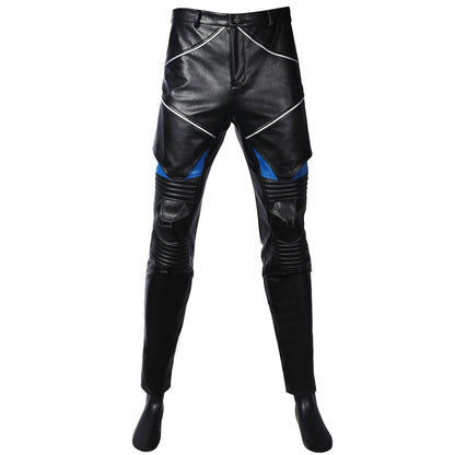 Batman Gotham Knight Nightwing Battle Outfit Male Cosplay Costumes