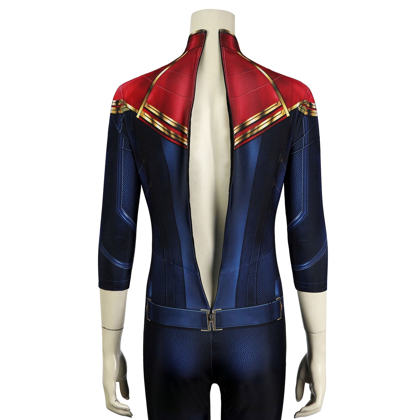 The Marvels Captain Marvel Carol Danvers Female Jumpsuit Cosplay Costumes