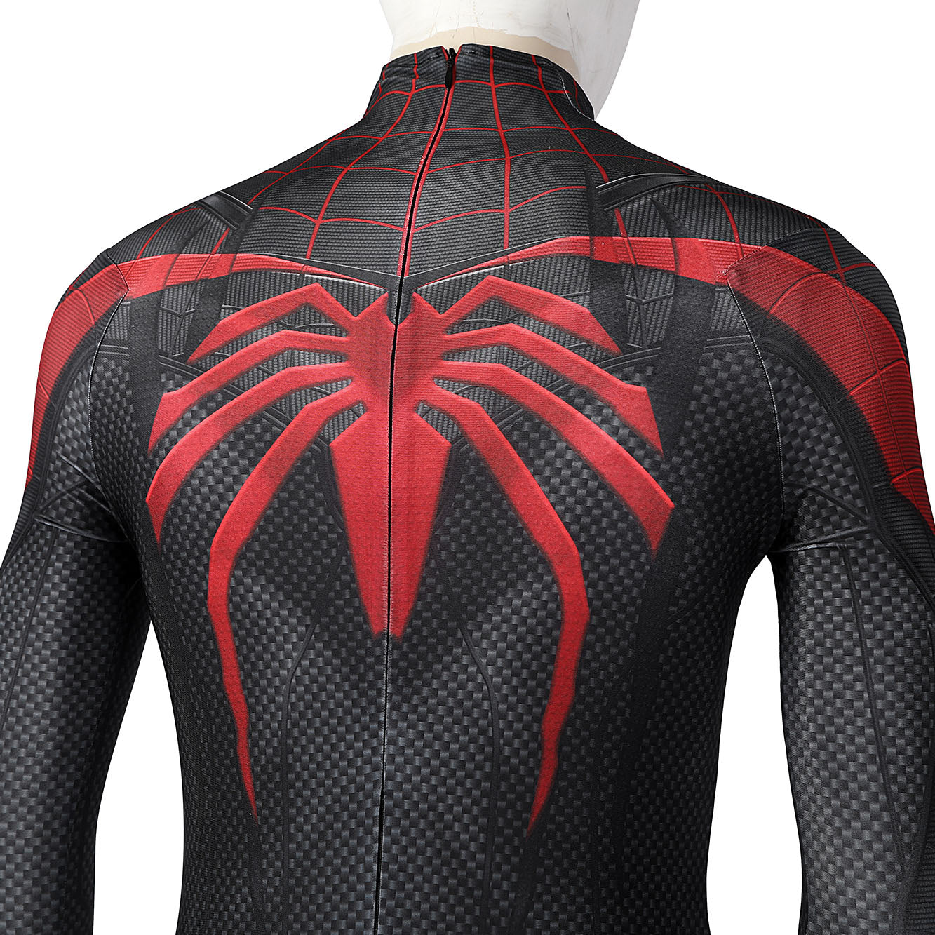 Spider-Man: Miles Morales PS5 Suit V2 Male Jumpsuit Cosplay Costumes