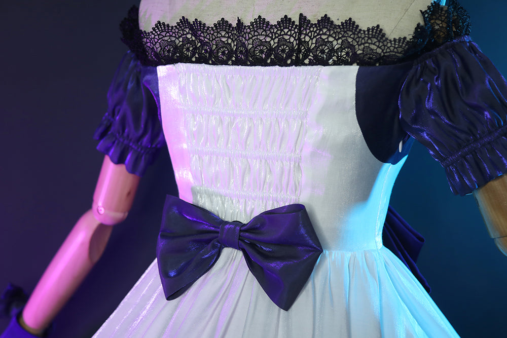 Game LOL Gwen Role Dress Full Set Cosplay Costumes