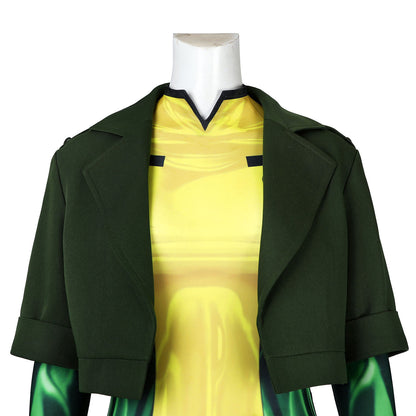 X-Men '97 Rogue Anna Marie Jumpsuit with Coat Cosplay Costumes