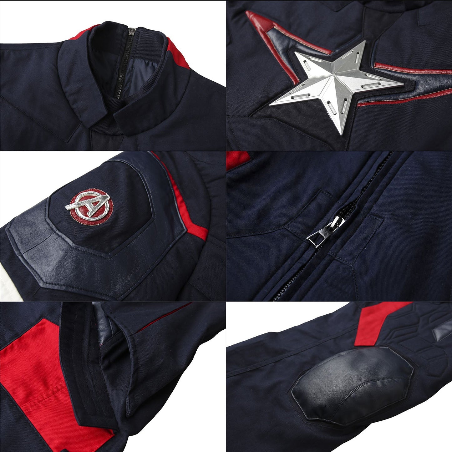 Avengers 2 Age of Ultron Captain America Steve Rogers Male Fullset Cosplay Costumes