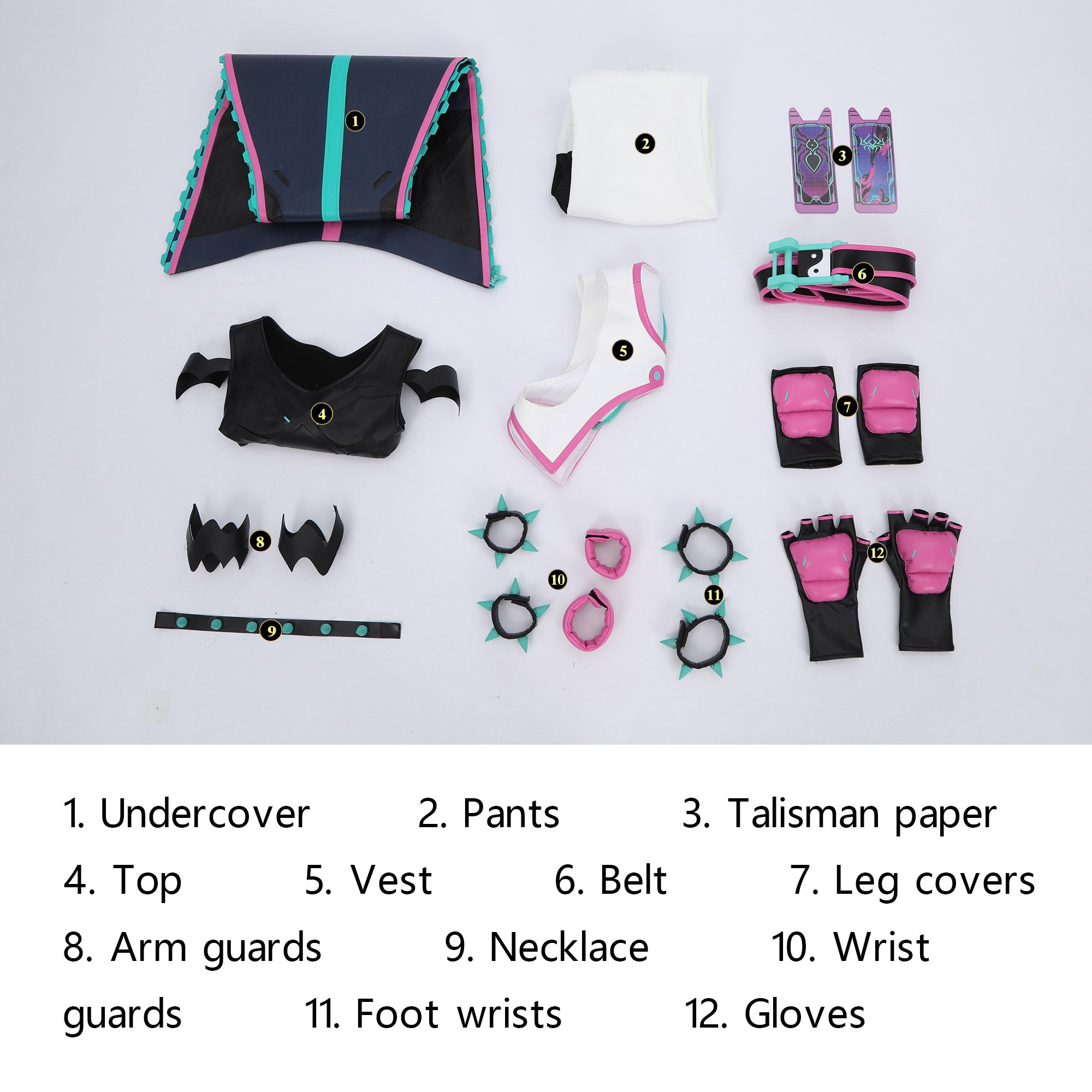 Overwatch 2 X Street Fighter 6 Juri Kiriko Cosplay Costumes