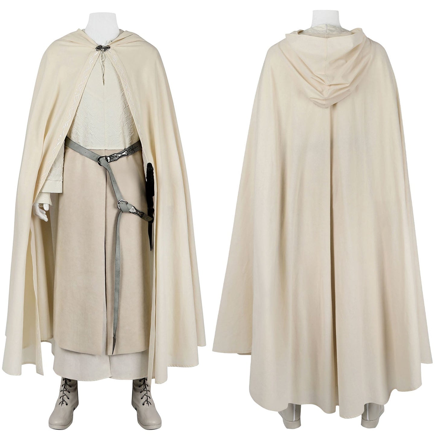 The Lord of the Rings The Fellowship of the Ring White Gandalf Cosplay Costumes