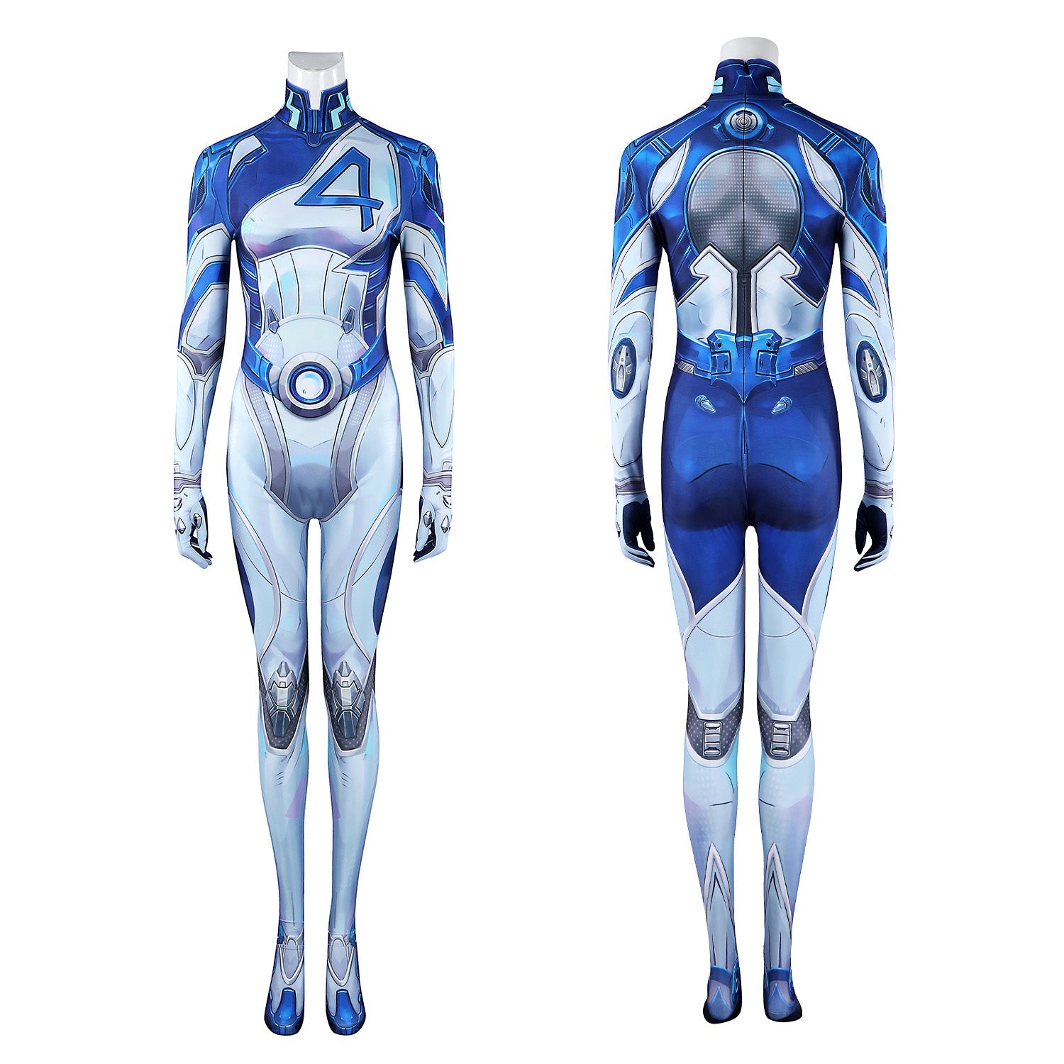 Marvel Rivals The Fantastic Four First Steps Invisible Woman Jumpsuit Costumes