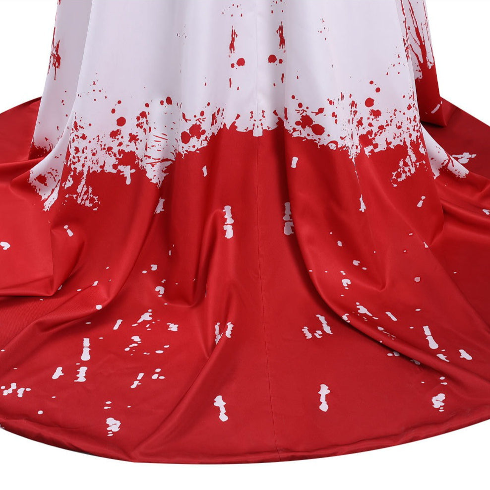 Girl From Nowhere The Reset Nanno Red White Skirt Cosplay Costumes